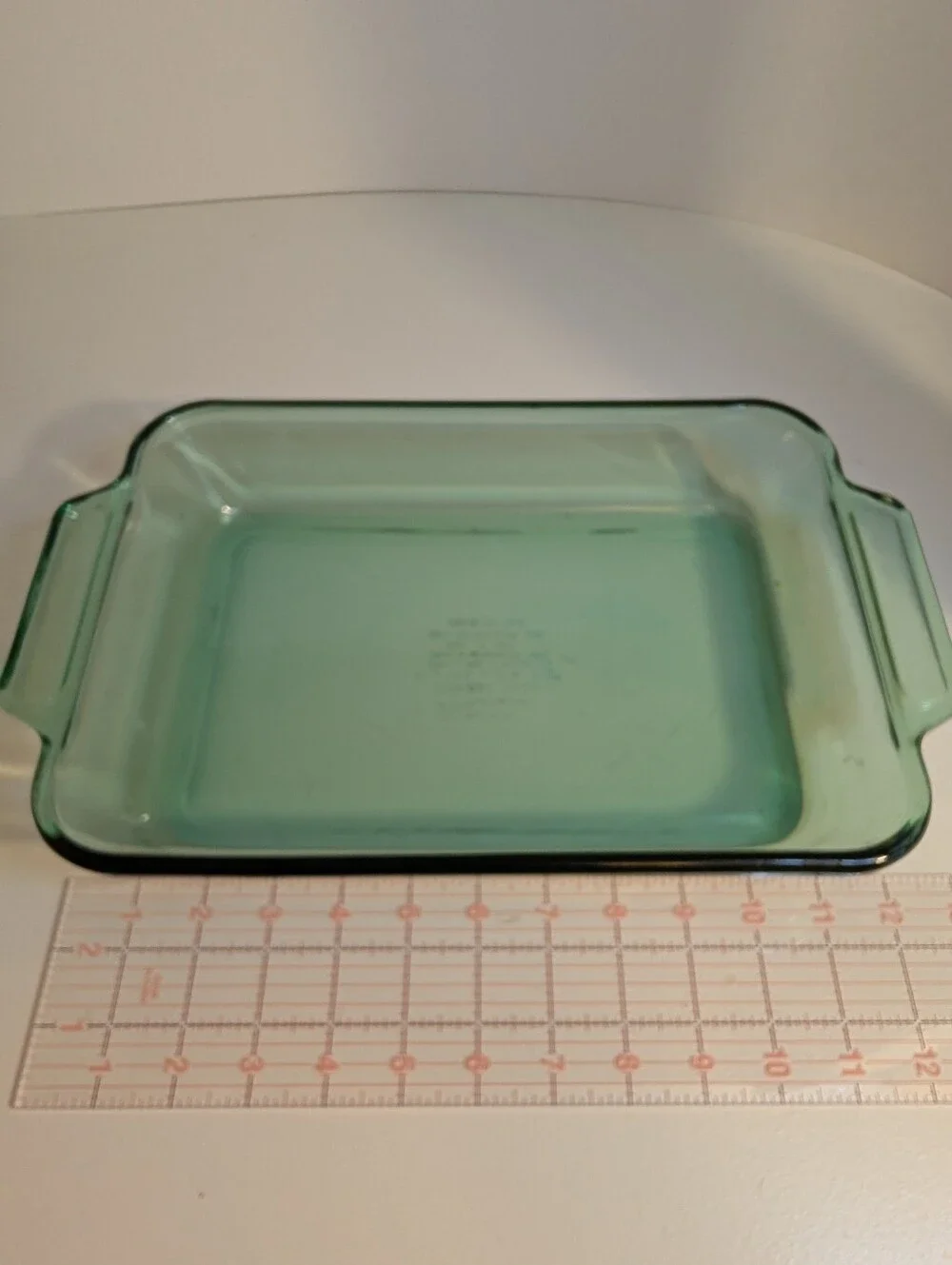 Anchor Hocking Green Glass Baking Dish - Clear Tempered Glass Loaf Pan